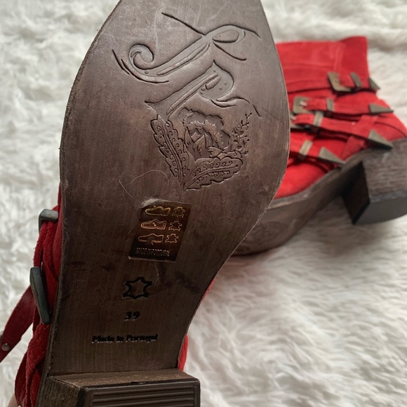 Free People Mason Western Red Boot - Picture 5 of 12